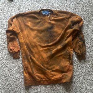 Beautiful Hand Dyed Sweatshirt Dress-